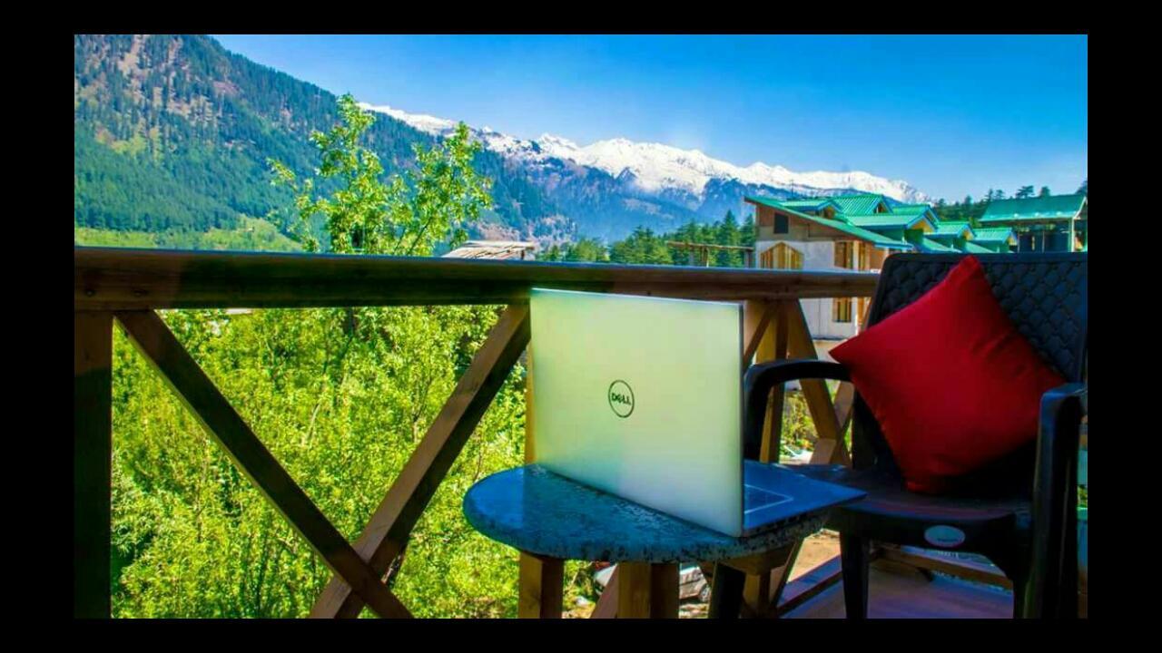 Hotel Apple Villa Manāli Buitenkant foto